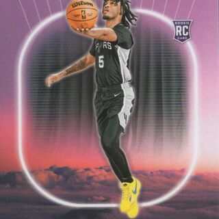 Stephon Castle #3 2024 Panini NBA Hoops Skyview