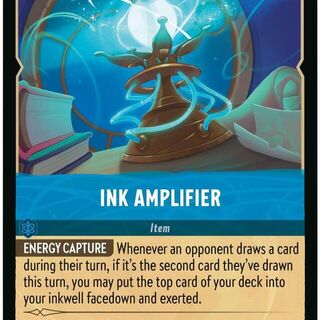 Disney Lorcana: Whispers In The Well RARE Ink Amplifier #167/204