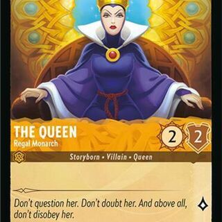 Disney Lorcana: Fabled COMMON The Queen - Regal Monarch #7/204