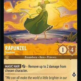 Disney Lorcana: Fabled COMMON Rapunzel - Sunshine #8/204