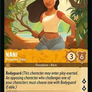 Disney Lorcana: Fabled UNCOMMON Nani - Protective Sister #17/204