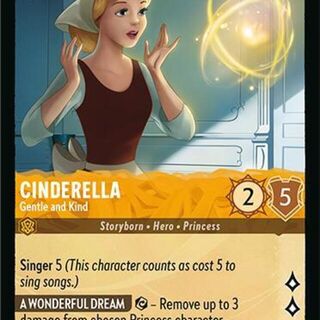 Disney Lorcana: Fabled UNCOMMON Cinderella - Gentle And Kind #19/204