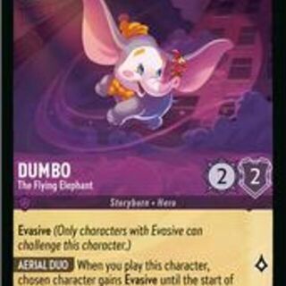Disney Lorcana: Fabled UNCOMMON Dumbo - The Flying Elephant #46/204