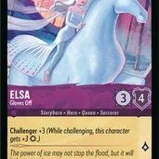 Disney Lorcana: Fabled COMMON Elsa - Gloves Off #48/204