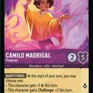 Disney Lorcana: Fabled UNCOMMON Camilo Madrigal - Prankster #52/204