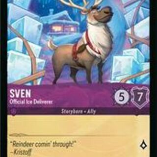 Disney Lorcana: Fabled UNCOMMON Sven - Official Ice Deliverer #56/204