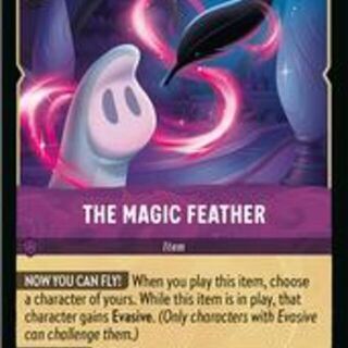 Disney Lorcana: Fabled RARE The Magic Feather #64/204