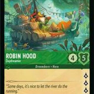 Disney Lorcana: Fabled RARE Robin Hood - Daydreamer #70/204