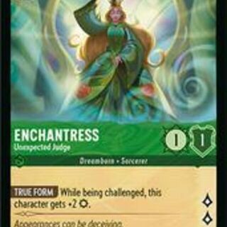 Disney Lorcana: Fabled COMMON Enchantress - Unexpected Judge #81/204