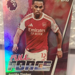 Jurrien Timber #17 2025 Topps Premier League