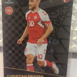 Christian Eriksen #BE2 2024 Topps Match Attax UEFA EURO Black Edge