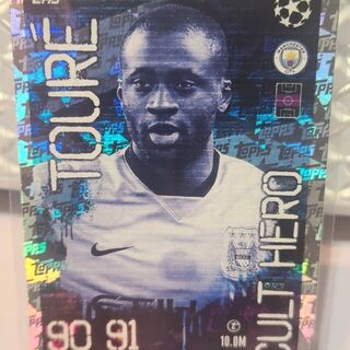 2023-24 Topps Match Attax UEFA CC #433 Yaya Toure CULT HERO