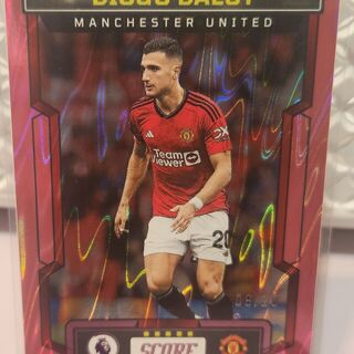 Diogo Dalot 08/20 [Pink Swirl] #143 2023 Panini Score Premier League