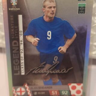 Alan Shearer #LSS5 2024 Topps Match Attax UEFA EURO Legend Signature Style