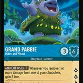 Disney Lorcana: Fabled RARE Grand Pabbie - Oldest And Wisest #150/204