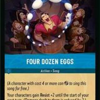 Disney Lorcana: Fabled UNCOMMON FOIL Four Dozen Eggs #164/204