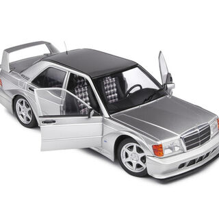 1990 Mercedes-Benz 190 EVO II (W201) Astral Silver - 1/18 Solido