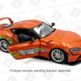 2024 Toyota GR Supra Tribute F&F Orange 1/18 Solido