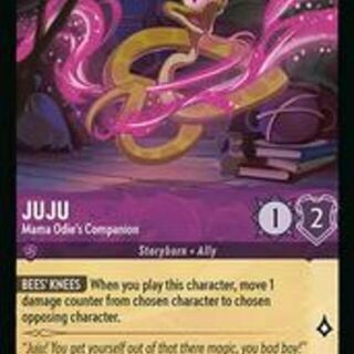 Disney Lorcana: Azurite Sea COMMON Juju - Mama Odie's Companion #41/204
