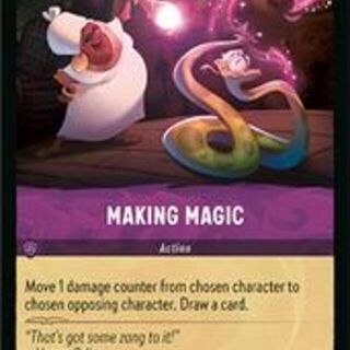 Disney Lorcana: Azurite Sea COMMON Making Magic #62/204