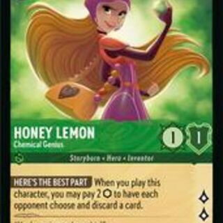 Disney Lorcana: Azurite Sea UNCOMMON Honey Lemon - Chemical Genius #74/204