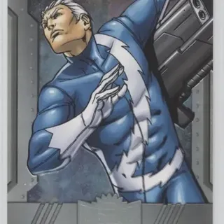 2024 Upper Deck Skybox Marvel Metal Universe Avengers Quicksilver #5