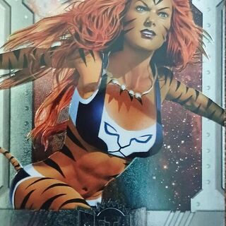 Tigra #14 2024 SkyBox Metal Universe Avengers