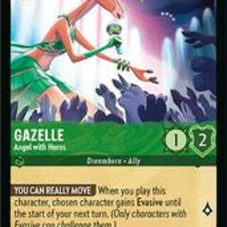 Disney Lorcana: Azurite Sea COMMON Gazelle - Angel With Horns #88/204
