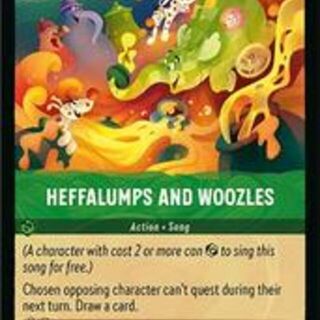 Disney Lorcana: Azurite Sea COMMON Heffalumps And Woozles #95/204
