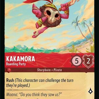 Disney Lorcana: Azurite Sea UNCOMMON Kakamora - Boarding Party #104/204