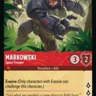 Disney Lorcana: Azurite Sea COMMON Markowski - Space Trooper #113/204