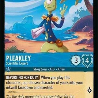Disney Lorcana: Azurite Sea UNCOMMON Pleakley - Scientific Expert #144/204