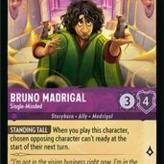 Disney Lorcana: Reign Of Jafar COMMON Bruno Madrigal - Single Minded #51/204