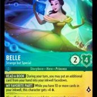 Disney Lorcana: The First Chapter LEGENDARY FOIL Belle - Strange But Special #142/204