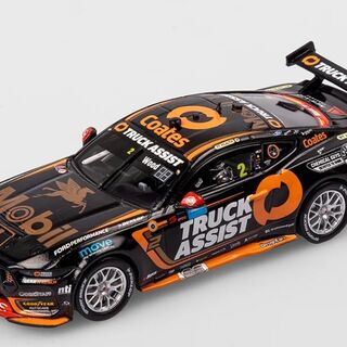 Authentic Collectables 1/43 Mobil 1 Truck Assist Racing #2 R.Wood Ford Mustang GT - 2024 Sydney SuperNight (Mobil 1 50th Anniversary Gold Livery)