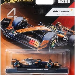 Hot Wheels Premium Formula 1 2026 (2025 Season) McLaren Formula 1 Team #4