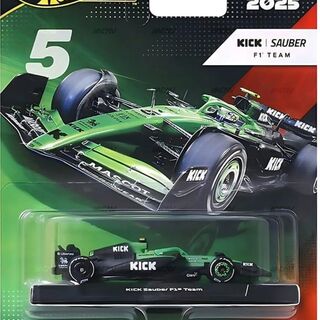 Hot Wheels Premium Formula 1 2026 (2025 Season) KICK Sauber F1 Team (#5)