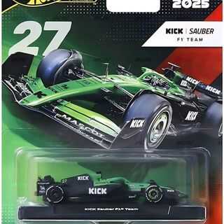 Hot Wheels Premium Formula 1 2026 (2025 Season) KICK Sauber F1 Team (#27)