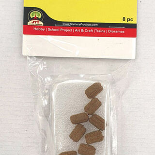 JTT 95659 JTT Scenery Hay Bales Rectangular (8pk)