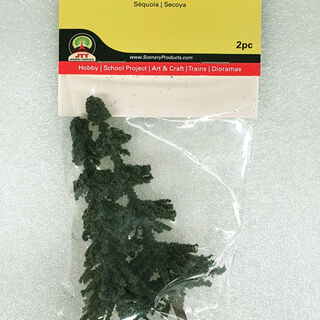 JTT 92039 JTT Scenery Redwood Tree 4 inch - 5 inch (2 Pack)