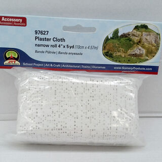 JTT 97627 JTT Scenery HO Scale Plaster Cloth Narrow Roll 10cm x 4.57m