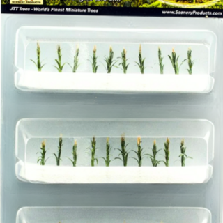 JTT 95552 JTT Scenery Corn Stalks 2.5cm (1") tall HO-scale, 30/pk