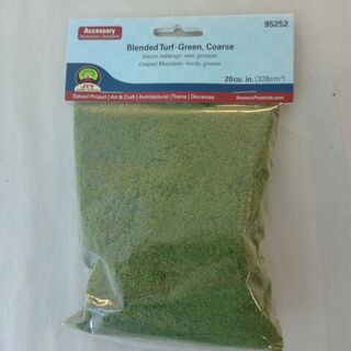JTT 95252 JTT Scenery Green Blend Coarse Turf