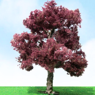 JTT 92305 JTT Scenery PRO-ELITE TREES: COPPER BEECH 3" to 3.5" PRO-ELITE, 2/pk