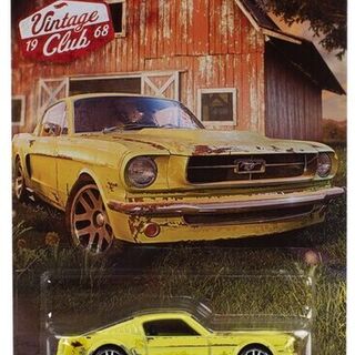 Hot Wheels Silver Series Vintage Club 1968 - '65 Mustang 2+2 Fastback 1/5