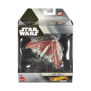 Hot Wheels Star Wars Starship Select - Ahsoka Tano's T-6 Jedi Shuttle #27
