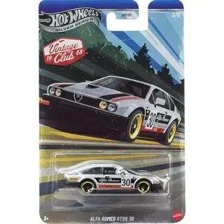 Hot Wheels Silver Series Vintage Club 1968 - Alfa Romeo GTV6 30 3/5