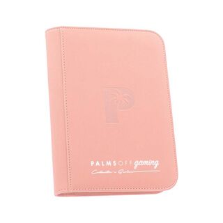 Palms Off Collector’s Series 4 Pocket Zip Binder – PINK