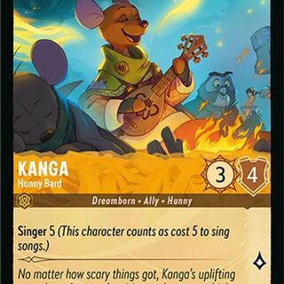 Disney Lorcana: Attack Of The Vine COMMON Kanga - Hunny Bard #23/207