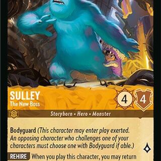 Disney Lorcana: Attack Of The Vine SUPER RARE Sulley - The New Boss #24/207